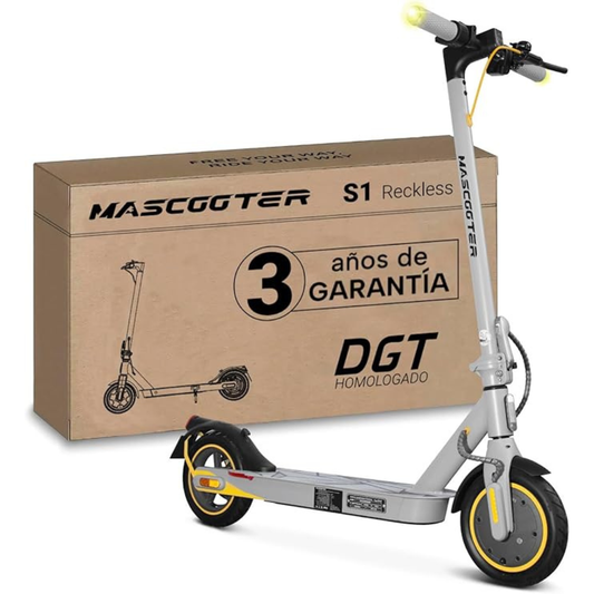 Patinete Eléctrico MASCOOTER S1 Reckless 600W Max